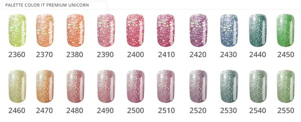 Geelilakka - Color IT - Premium - Unicorn - *2400 UV geeli/LED