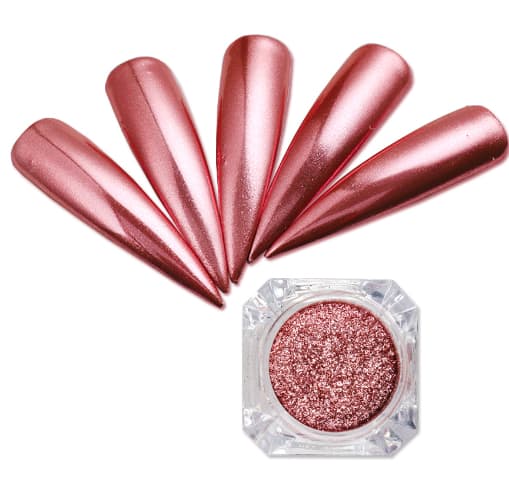 Rosé spejlpulver - Krompigment