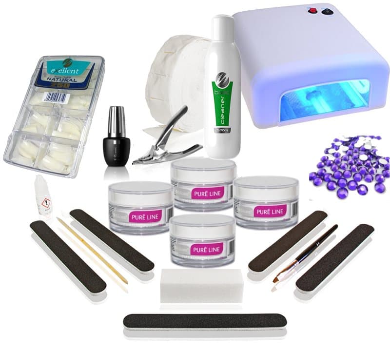 Uv Gel Startset Lyx Extra Komplett Gelekit For Naglar Cdon