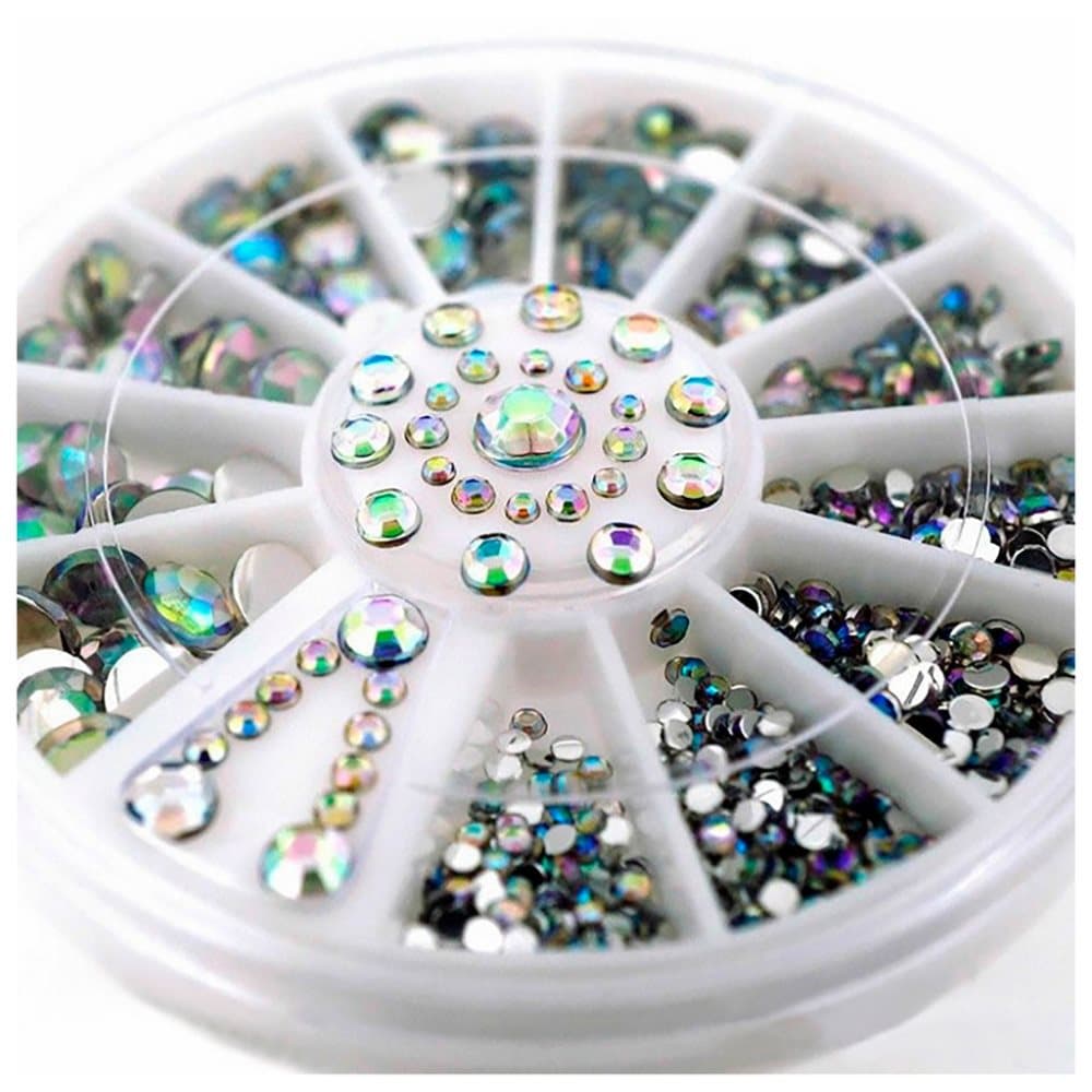 Nail Art Rhinestones Nageldekorationer