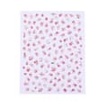 Miniatyrbild 6 av 8: 2 stora ark nagelstickers blommor slumpas