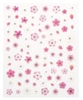 Miniatyrbild 8 av 8: 2 stora ark nagelstickers blommor slumpas