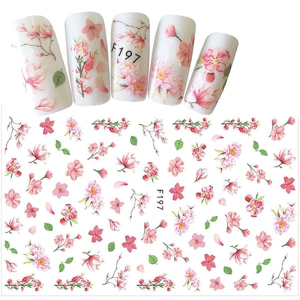 Nageldekorationer bling o nagelstickers stor ark