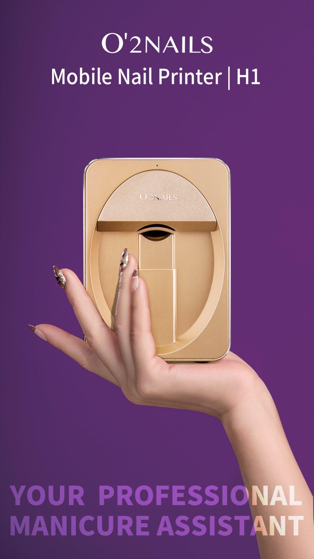 Bærebare Neglprinter H1 / Portable Nail Printer