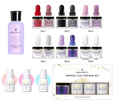 Akrylnaglar - Dipping Powder Kit