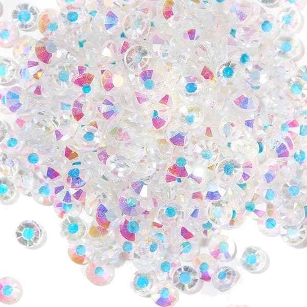 AB color 3 mm nagel bling 1200 styck