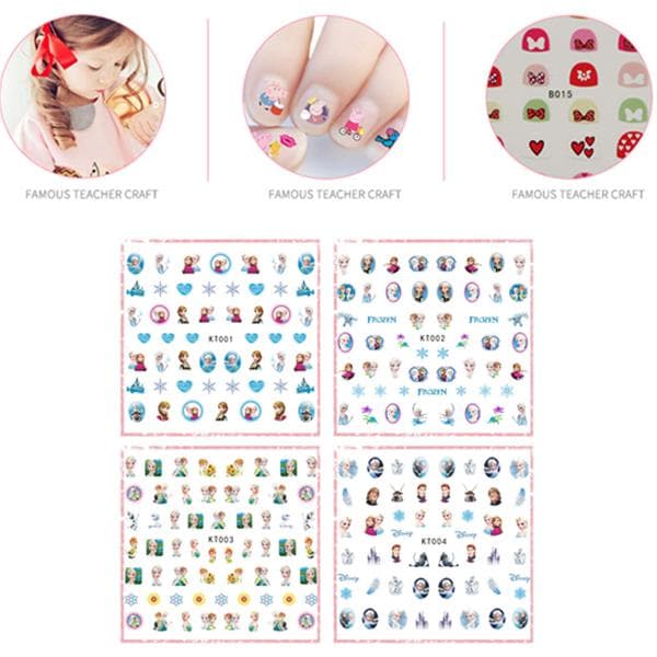 Disney Frost Frozen Nail Stickers 170pcs Nail stickers