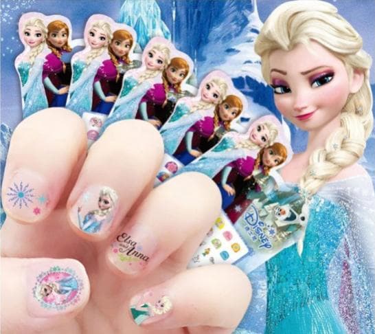Disney Frost Frozen Nail Stickers 170pcs Nail stickers