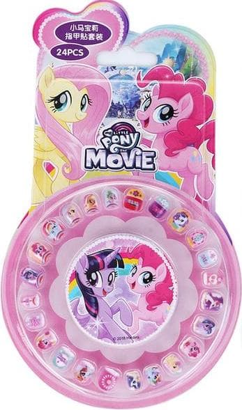 24 pcs My Little Pony nail stickers Nail decoration Stickers