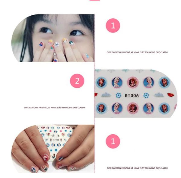 Disney Nail Stickers 170pcs Nail stickers 5pcs Model