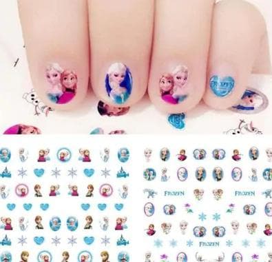 Disney Nail Stickers 170pcs Nail stickers 5pcs Model