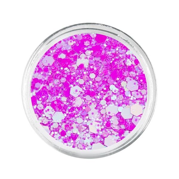 Glitter - Hexagon - Primavera - 08