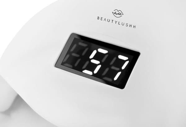 48W UV/LED-lampa Nageltork Nagellampa med timer