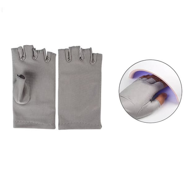 Anti-UV handsker til UV lys / lampe 1 par Grå