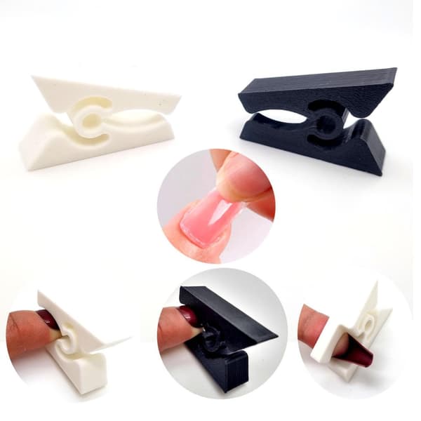 Fingernegleforlænger UV-klemmer/negleklemme manicure-værktøjssæt