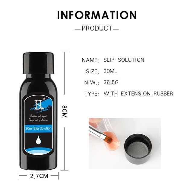 15 kpl Akryyligeeli - Poly Builder Gel Kit UV-lampulla