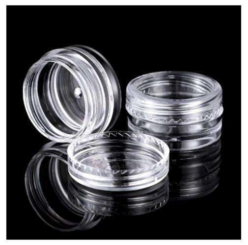 5 oppbevaringsglass - 3 ml -