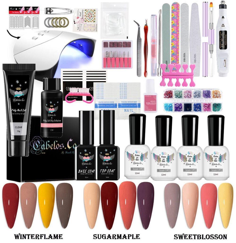 Gellack Nagelkit - Luxury Collection Cabelos.co