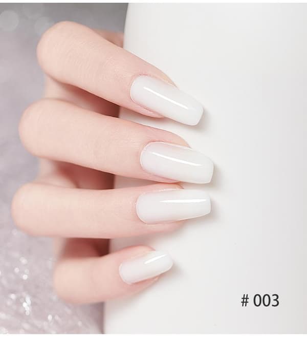 Polygel Nagelkit med UV lampa Nail Gel Färg Set