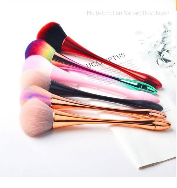 Neglekunstbørste til manicure og skønhedsbørste blush pulver