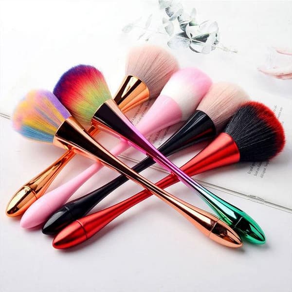 Neglekunstbørste til manicure og skønhedsbørste blush pulver