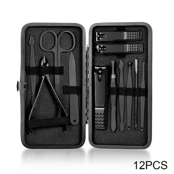 Manikyr/Pedikyr Set/Kit i Rostfritt Stål