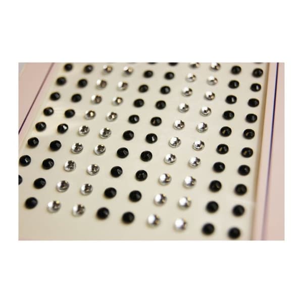 Rhinestone Stickers - Diamant - Svart