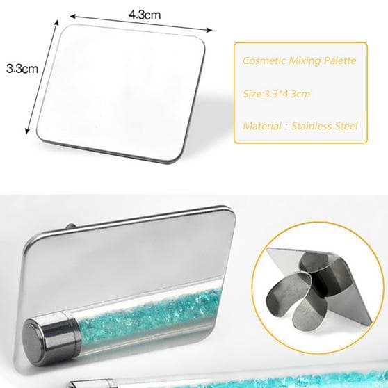 Manicure Finger Ring Nail Art/Makeup Foundation Mixing Palette