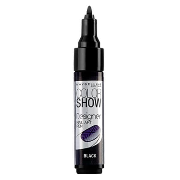 Nail ART COLORSHOW Penna - Svart