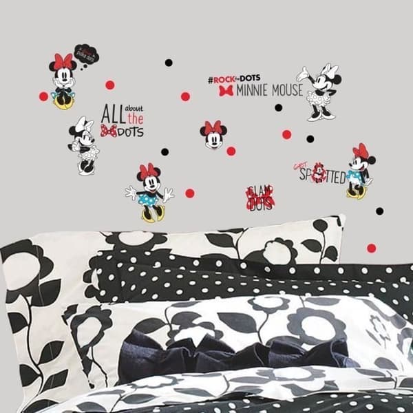35 Giant Minnie Mouse Rockin' my Dots Disney Stickers