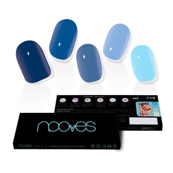 Gel Nagelklistermärken - NOOVES - Melankoliskt Hjärta - Enkel applicering - Hållbar finish - Elegant utseende