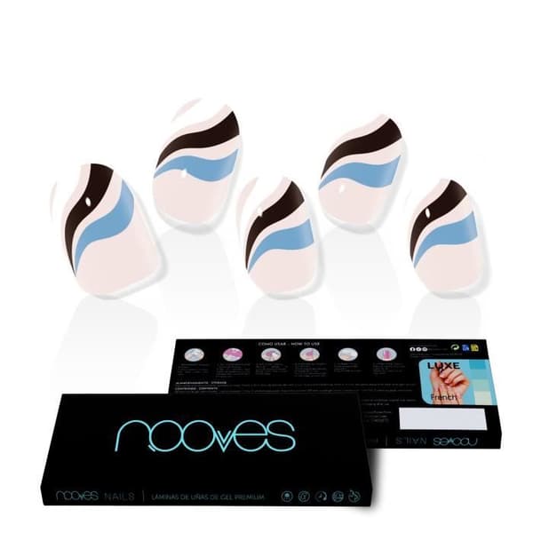 Gel Nästicker - NOOVES - Flödande Bäck - Enkel applicering - Hållbar finish - Naturlig look