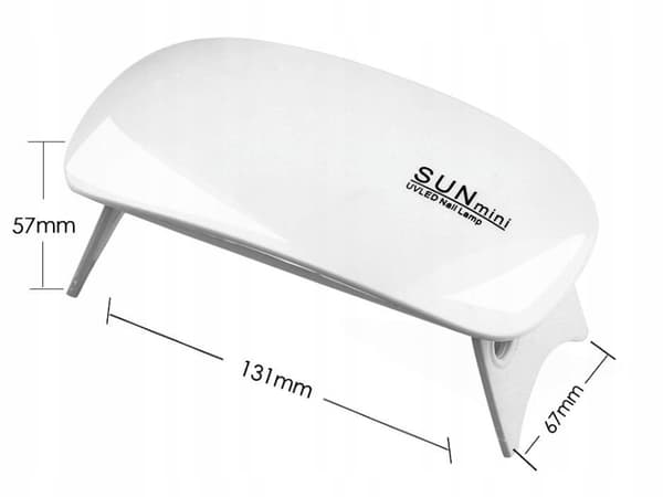 18W Mini UV/LED-lampa Nagellampa Gellack Hybrid