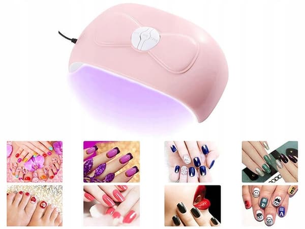 54W Mini UV/LED-lampa Nagellampa Gellack Gybrit