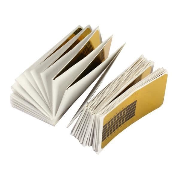100x Professional Nail Forms Akrylnaglar Gel Nails Extension Nail Sticker