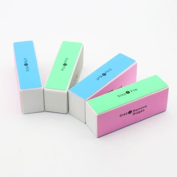 2st/set Nail Art-putsfil buffertblock 4 sidor manikyrverktyg*HH16419
