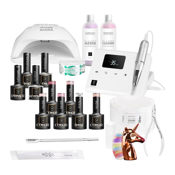 OCHO NAILS 5 hybridi aloitussarja