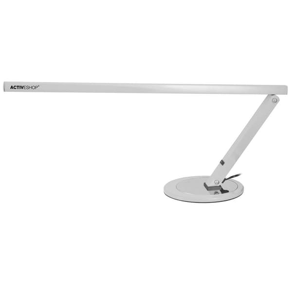 Slank 20W skrivebordslampe i aluminium