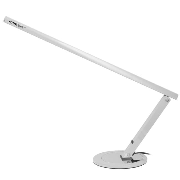 Slank 20W skrivebordslampe i aluminium