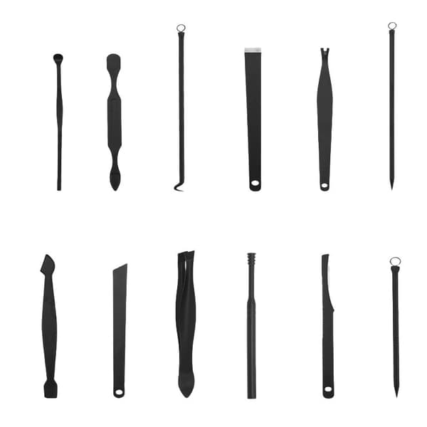 INF Manikyr set Svart