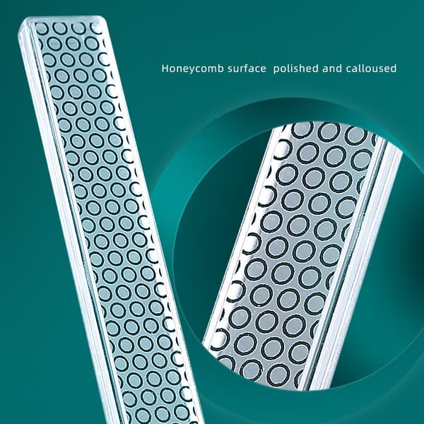 INF Honeycomb Nano Glass Neglefil - Krystallklar