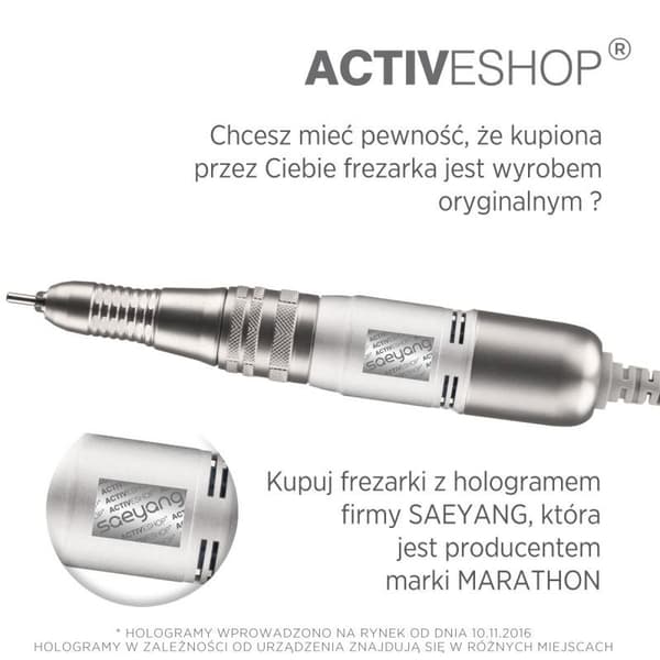 Saeyang Marathon K38 Crafien mini akku fræser, hvid