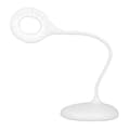 Miniatyrbillede 6 af 6: Ring LED slangebordslampe, hvid