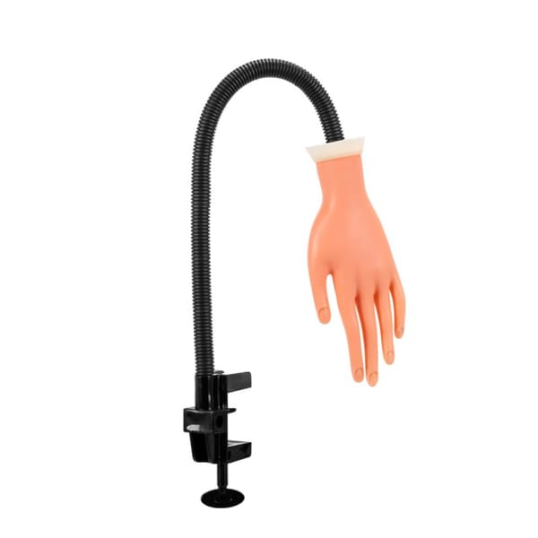 Hand hand för att öva på att lära sig manikyr nageltips 35