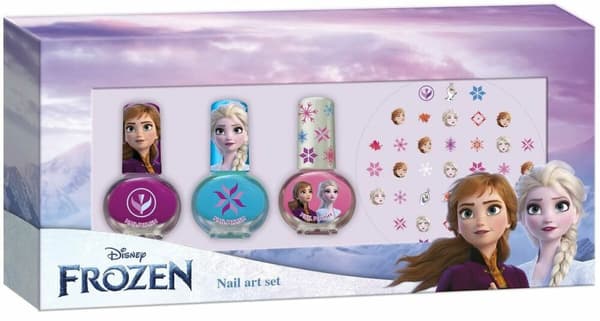 Lot Nail Art Frozen vernis à ongles (4 pcs)