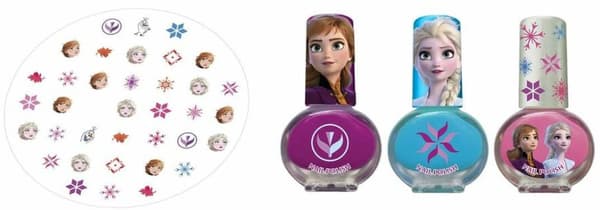 Lot Nail Art Frozen vernis à ongles (4 pcs)