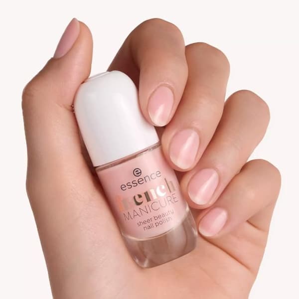 ESSENCE SHEER BEAUTY MANIKYR FRANSK ESMALTE DE UÑAS 02 ROSE ON ICE