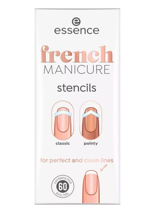 ESSENCE FRANSK MANIKYR PLANTILLAS PARA UÑAS 60 UDS