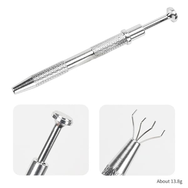 INF Mini svamp til neglekunst - 100 stk. rosa firkantede blendesvamper med etui