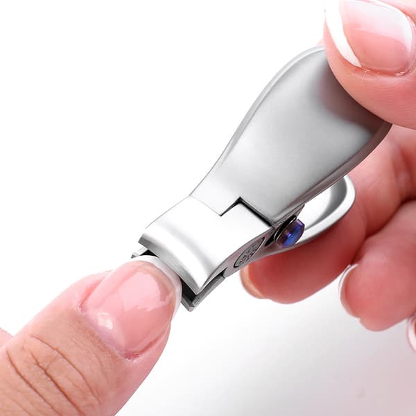 INF Kompakt neglesaks med fang, sølvtitanium